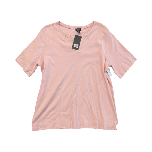 Top Ss By Jones New York In Pink, Size:3X