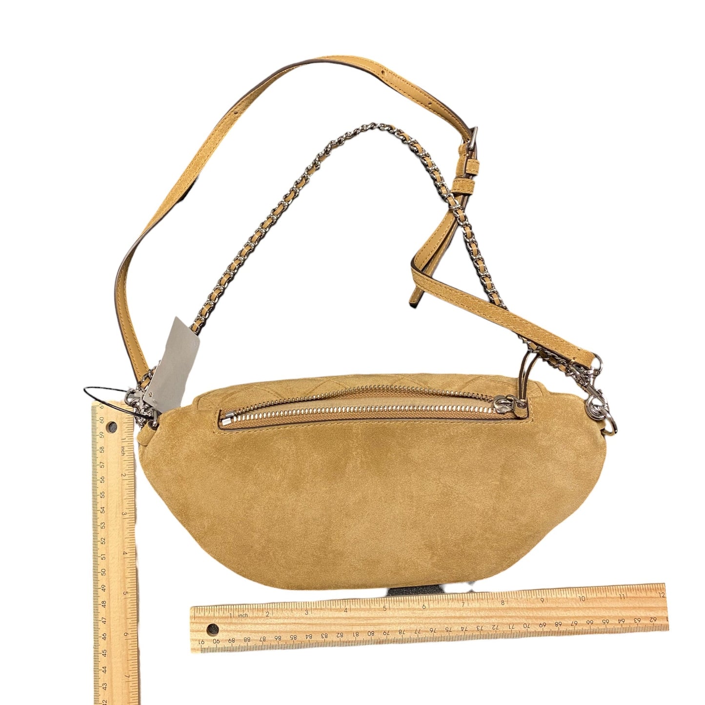 Handbag Designer By Tory Burch In Tan, Size:Medium