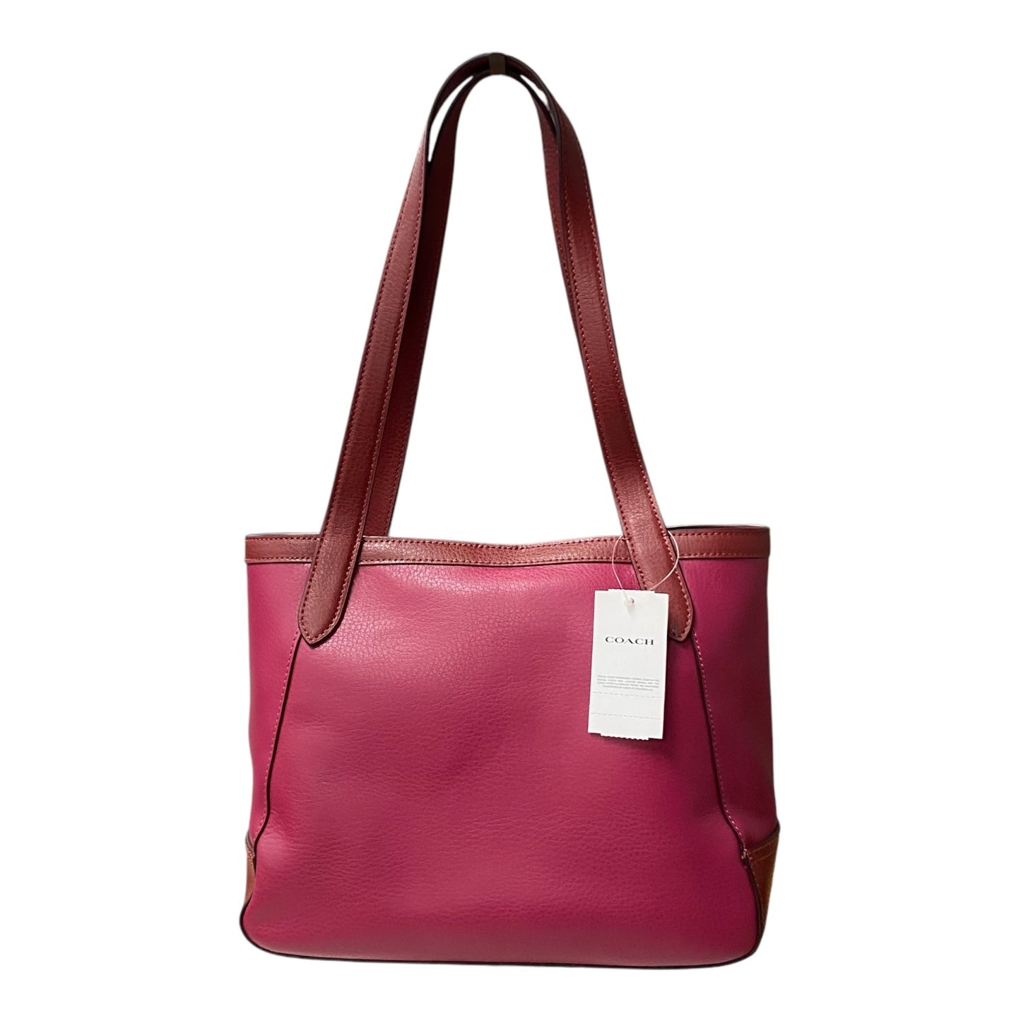 Handbag Designer By Coach In Pink, Size:Medium