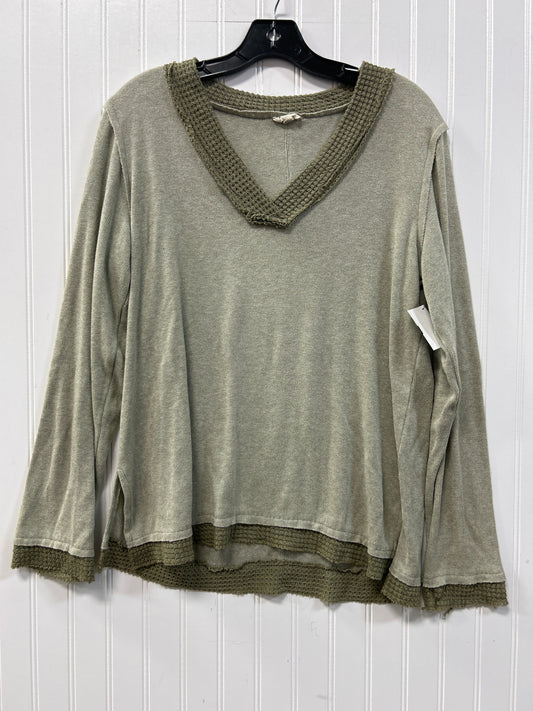 Top Ls By Pol In Green, Size:S