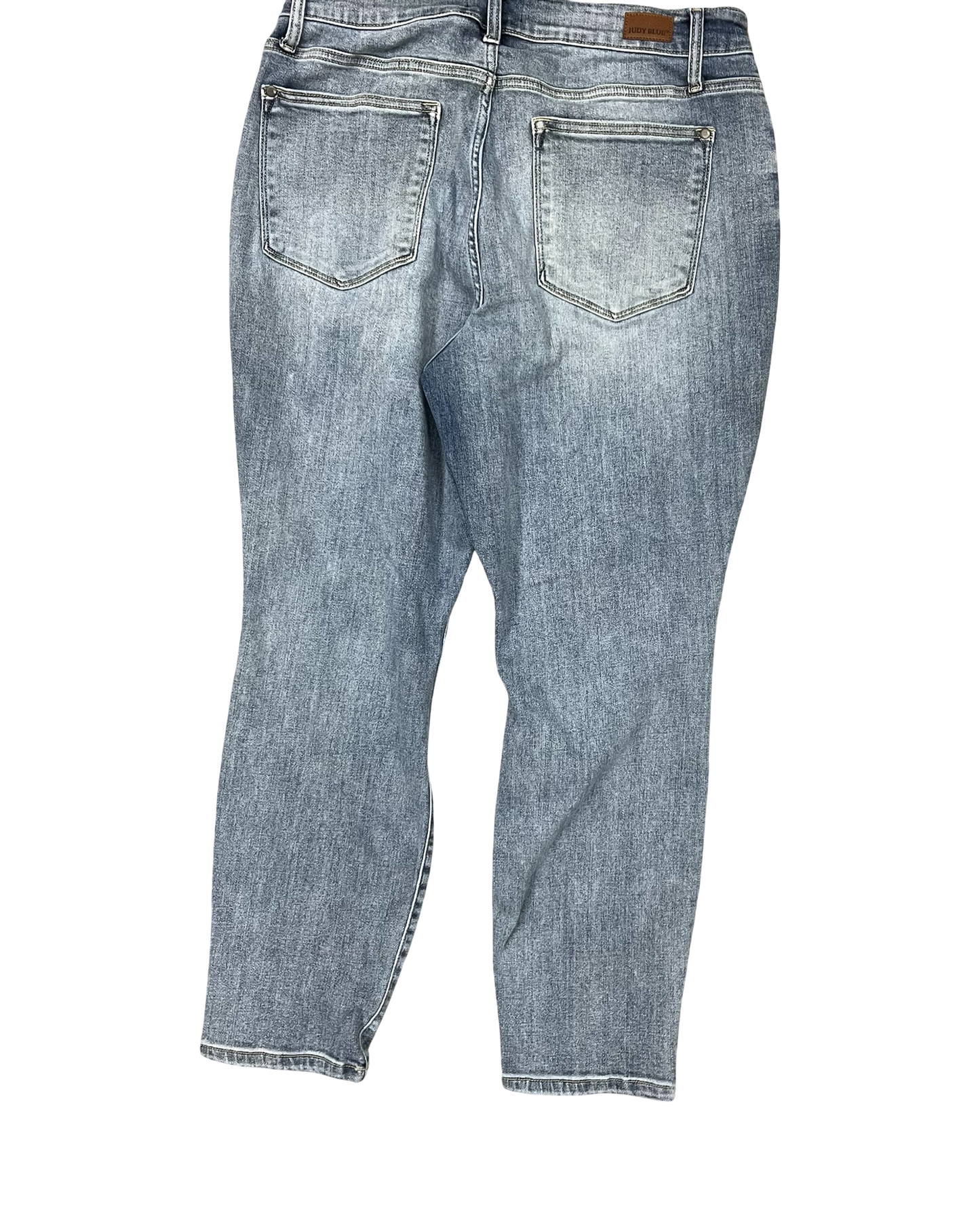 Jeans Boyfriend By Judy Blue In Blue Denim, Size:16