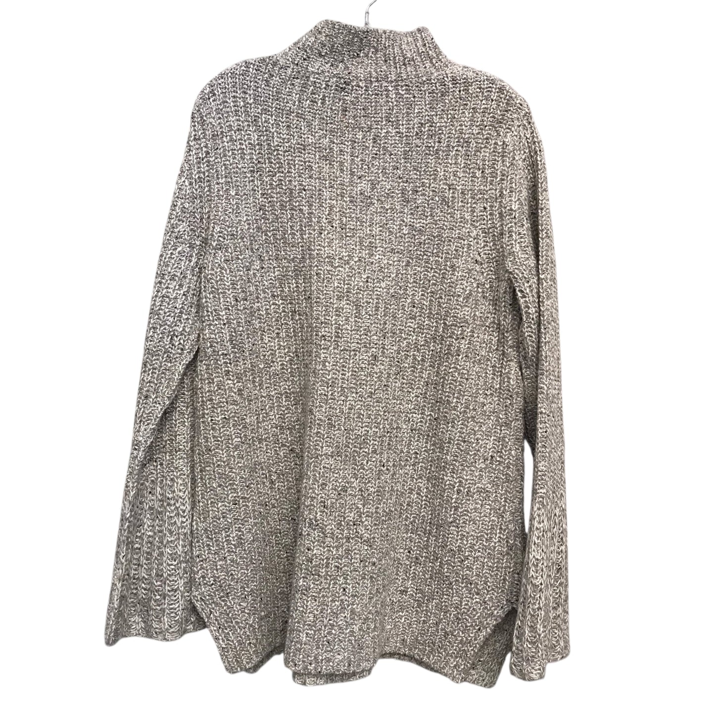 Sweater By Ann Taylor In Grey, Size:Xl