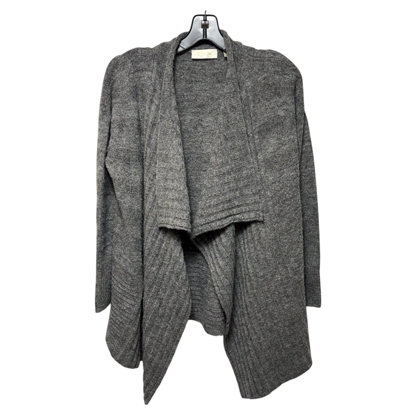 Sweater Cardigan By Rd Style In Grey, Size: Xs