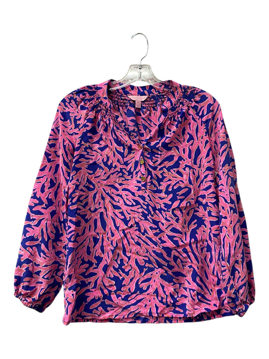 Top Ls Designer By Lilly Pulitzer In Pink, Size:Xxs