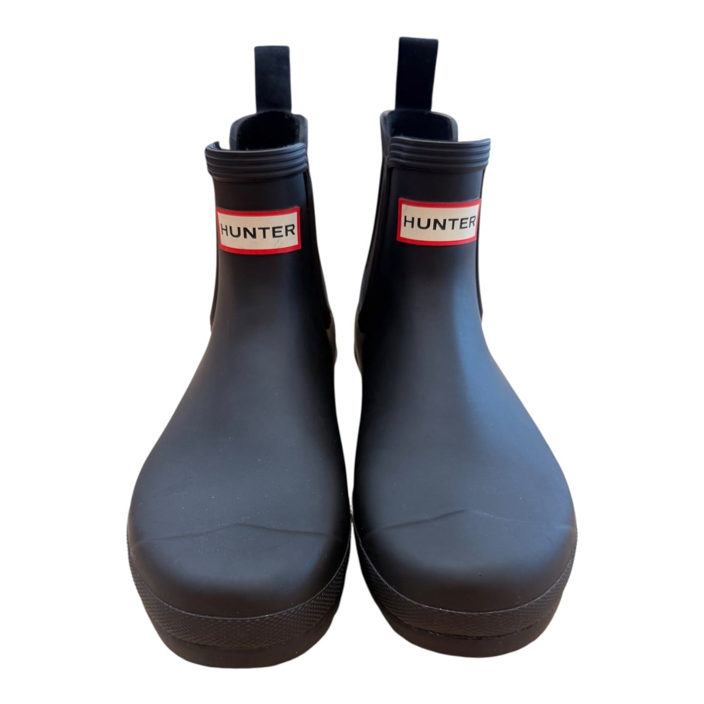 Boots Rain By Hunter In Black, Size:8