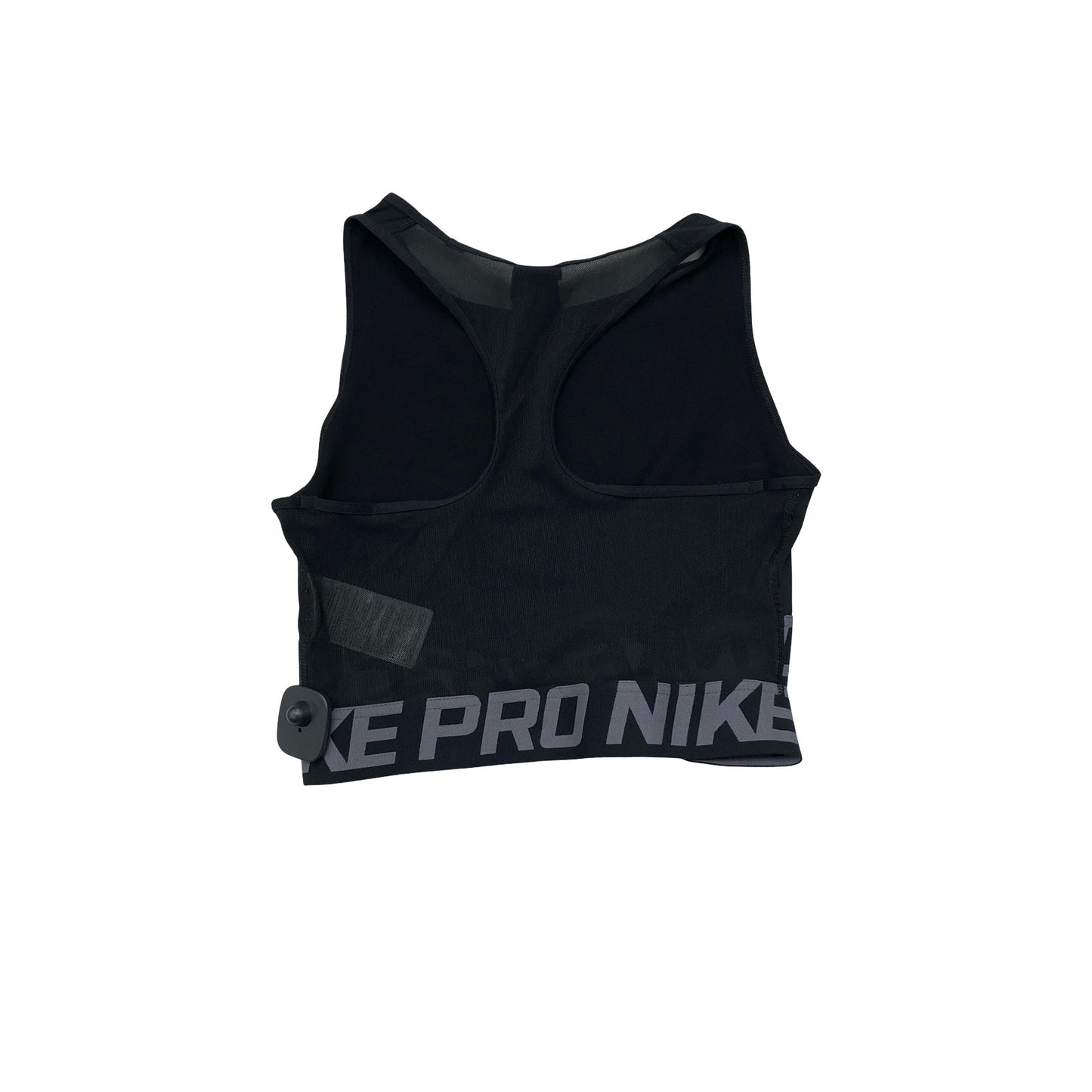 Athletic Bra By Nike In Black & Grey, Size:M