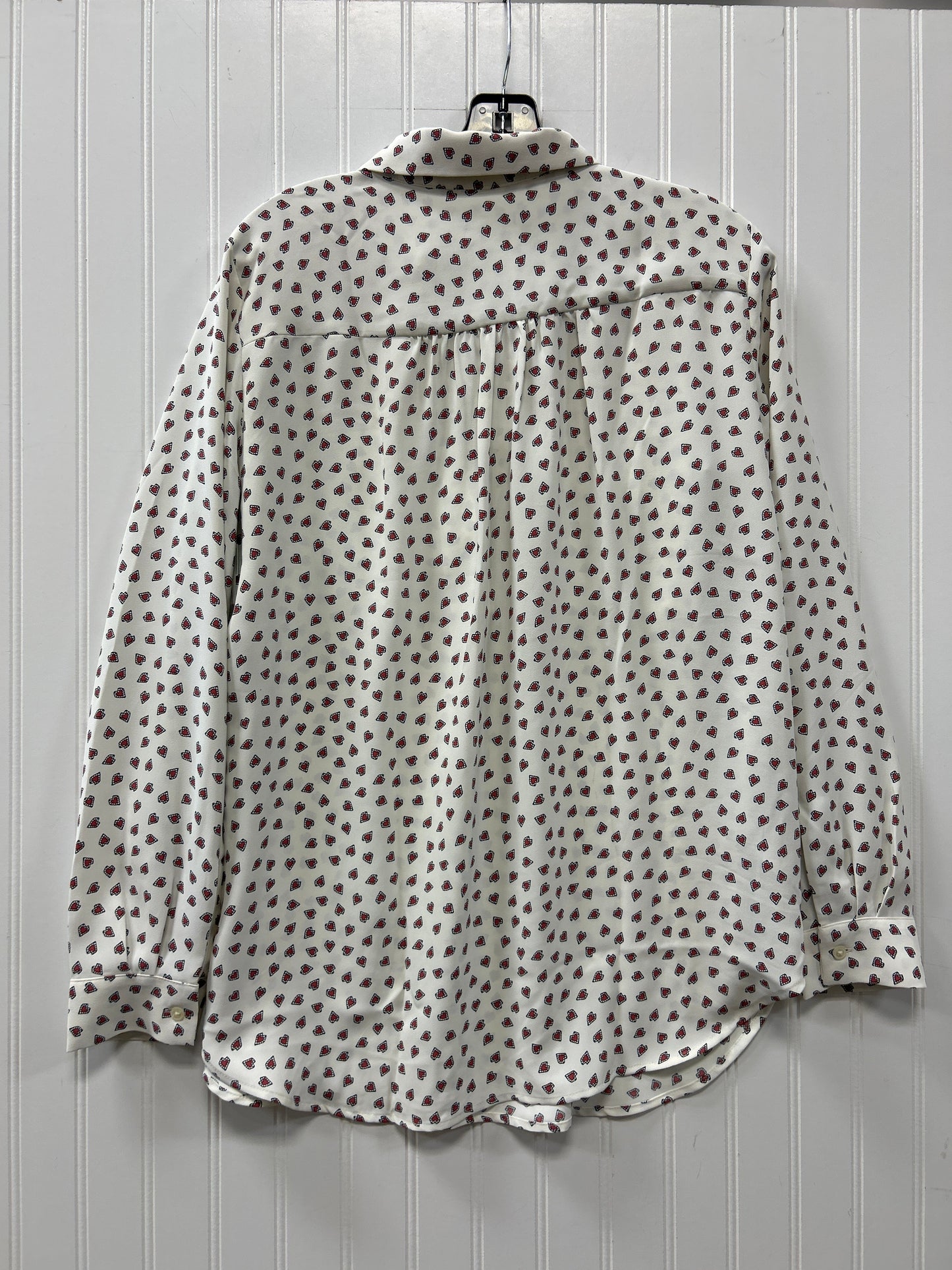 Top Ls By Ann Taylor In Cream, Size:M