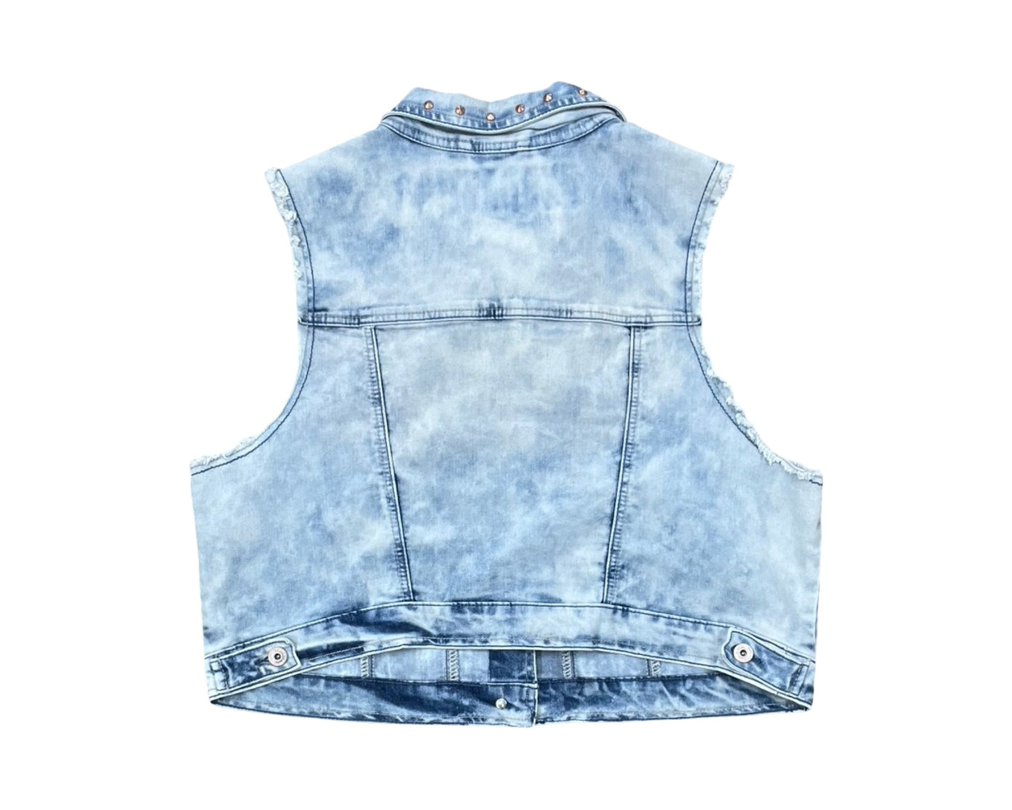 Vest Other By Hydraulic In Blue Denim, Size:1X