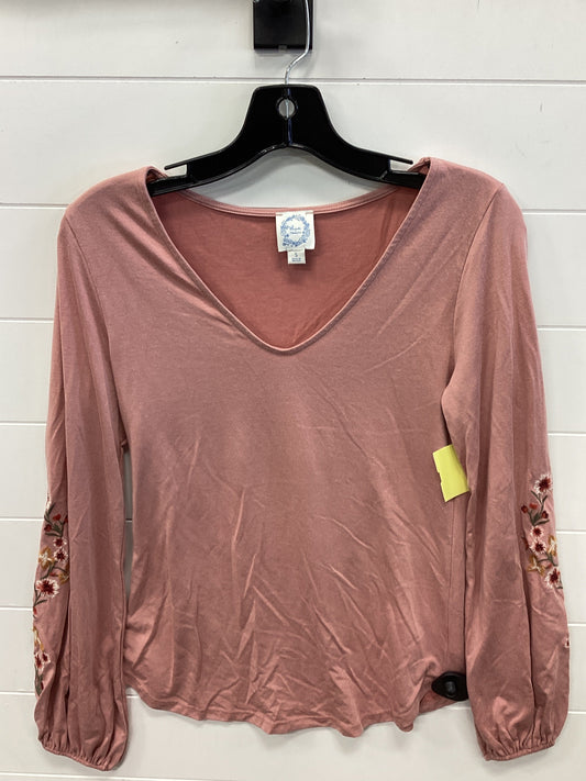 Top Ls By Blue Rain In Pink, Size:S