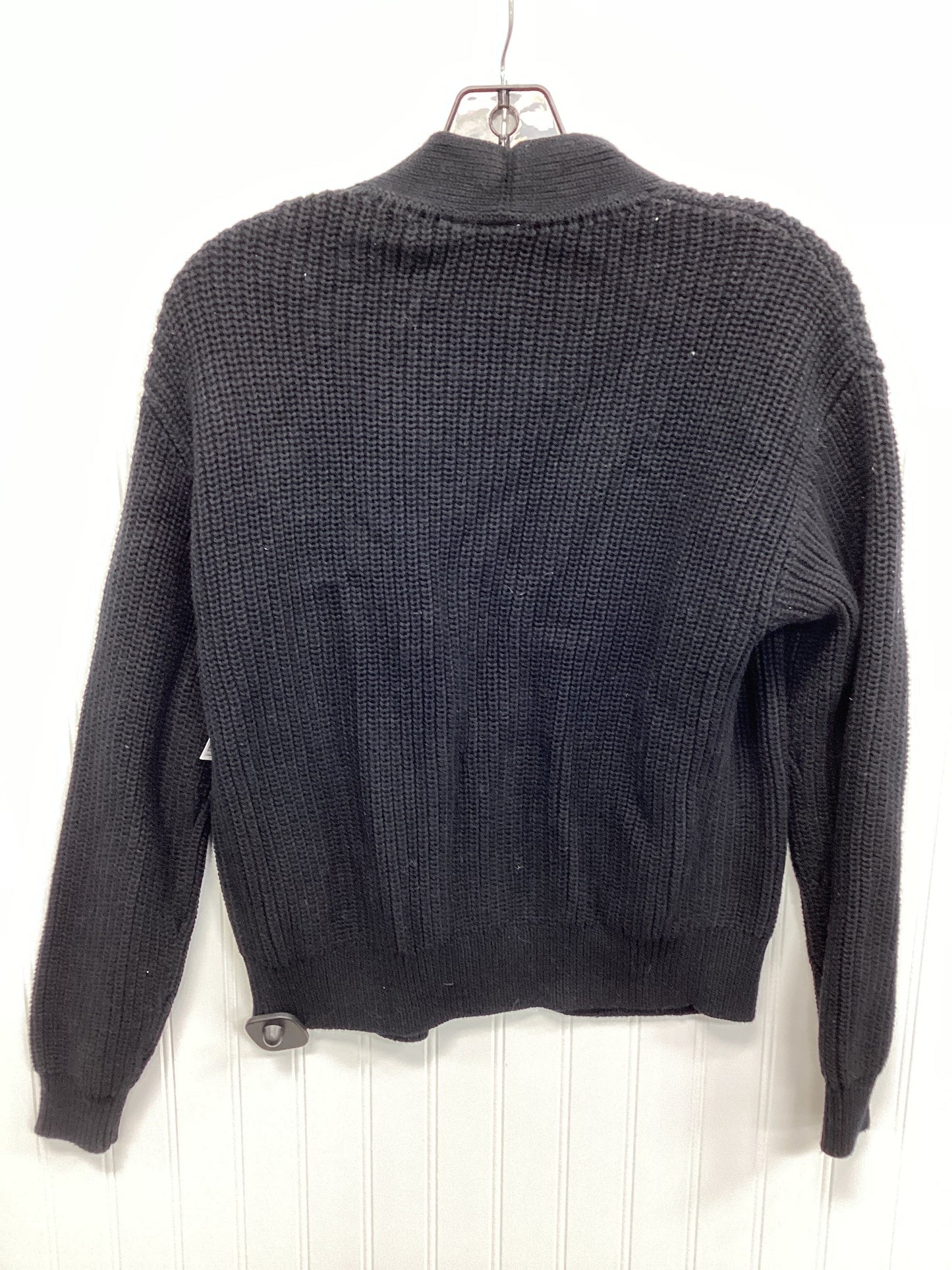 Sweater Cardigan By Gap In Black, Size:Xs