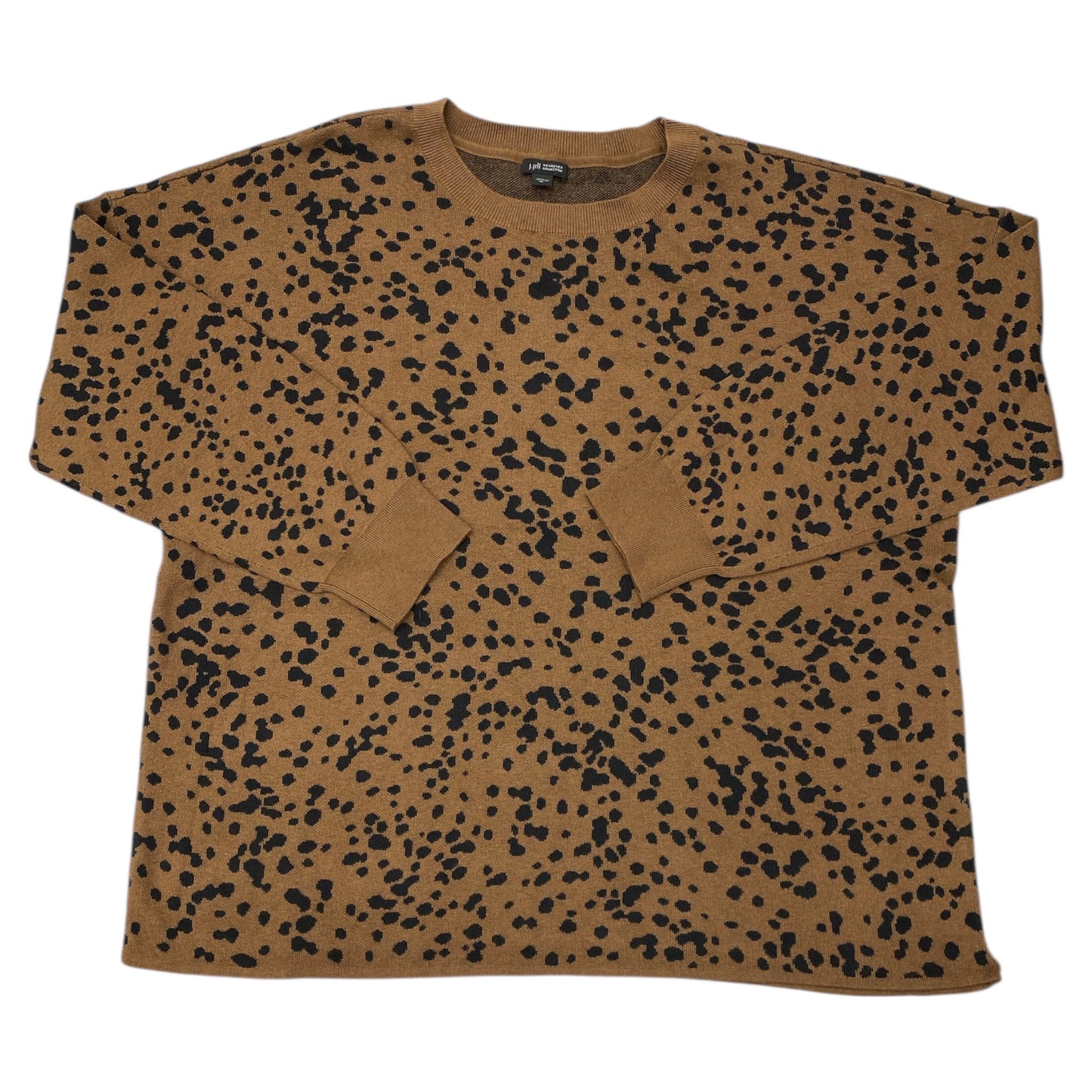 Sweater By J. Jill In Animal Print, Size:Xl