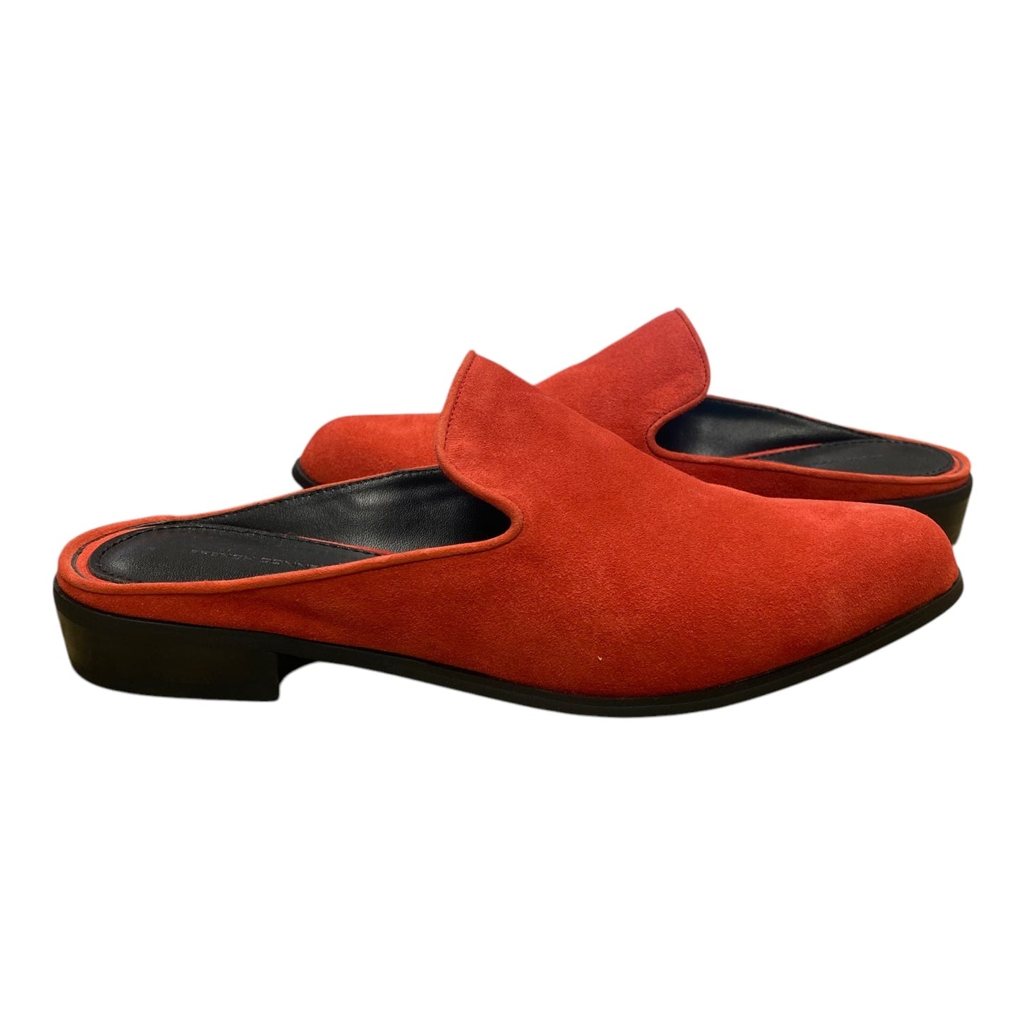 Shoes Flats By French Connection In Black & Red, Size:6.5
