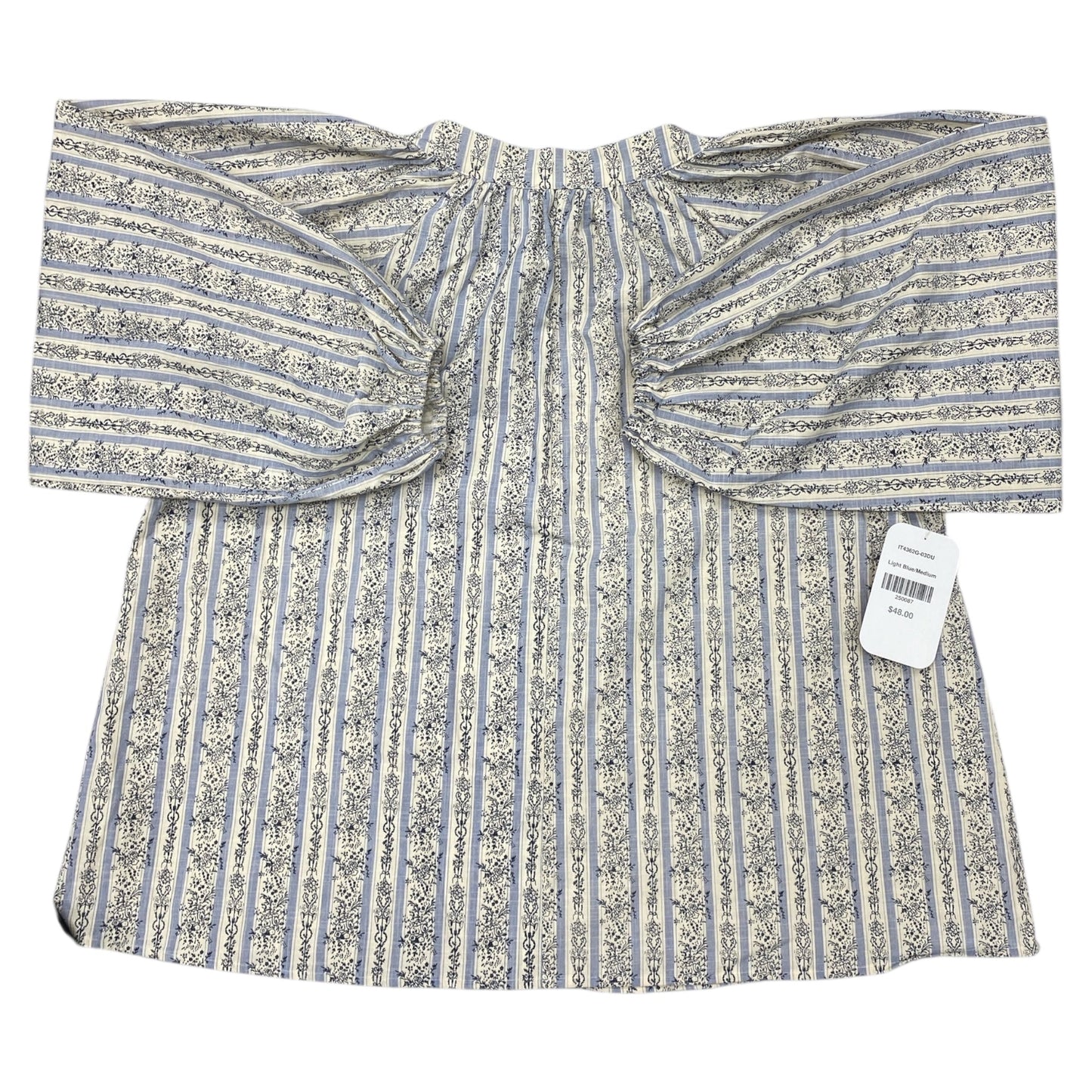 Top Ls By Cmc In Striped Pattern, Size:M