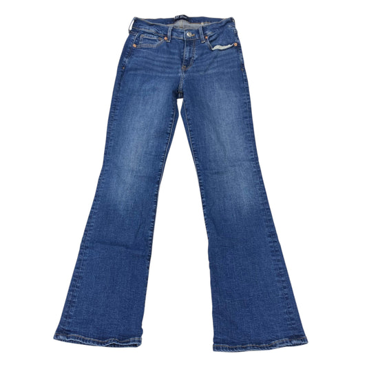 Jeans Boot Cut By Gap In Blue Denim, Size:4