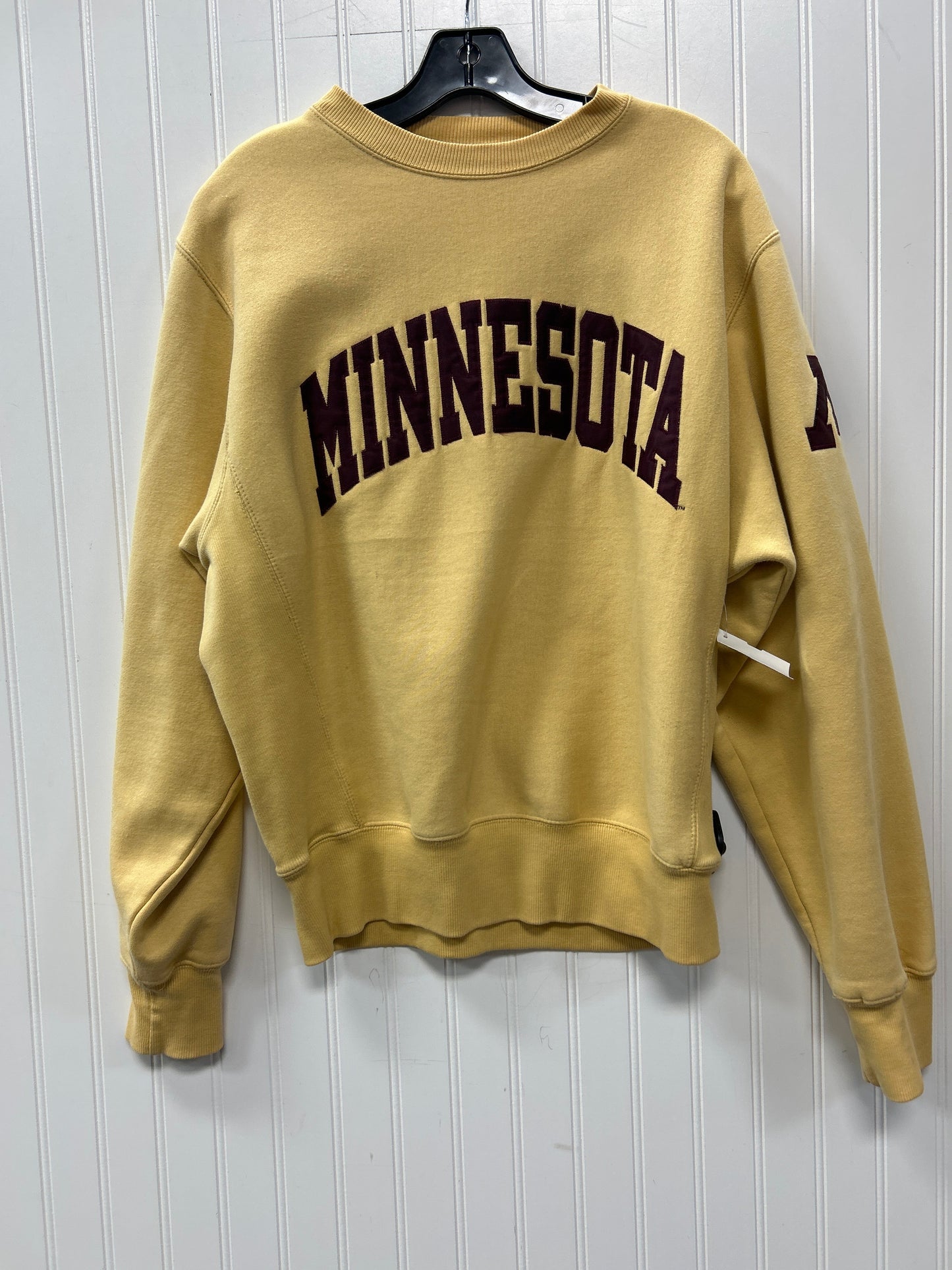Sweatshirt Crewneck By Cmc In Yellow, Size:S