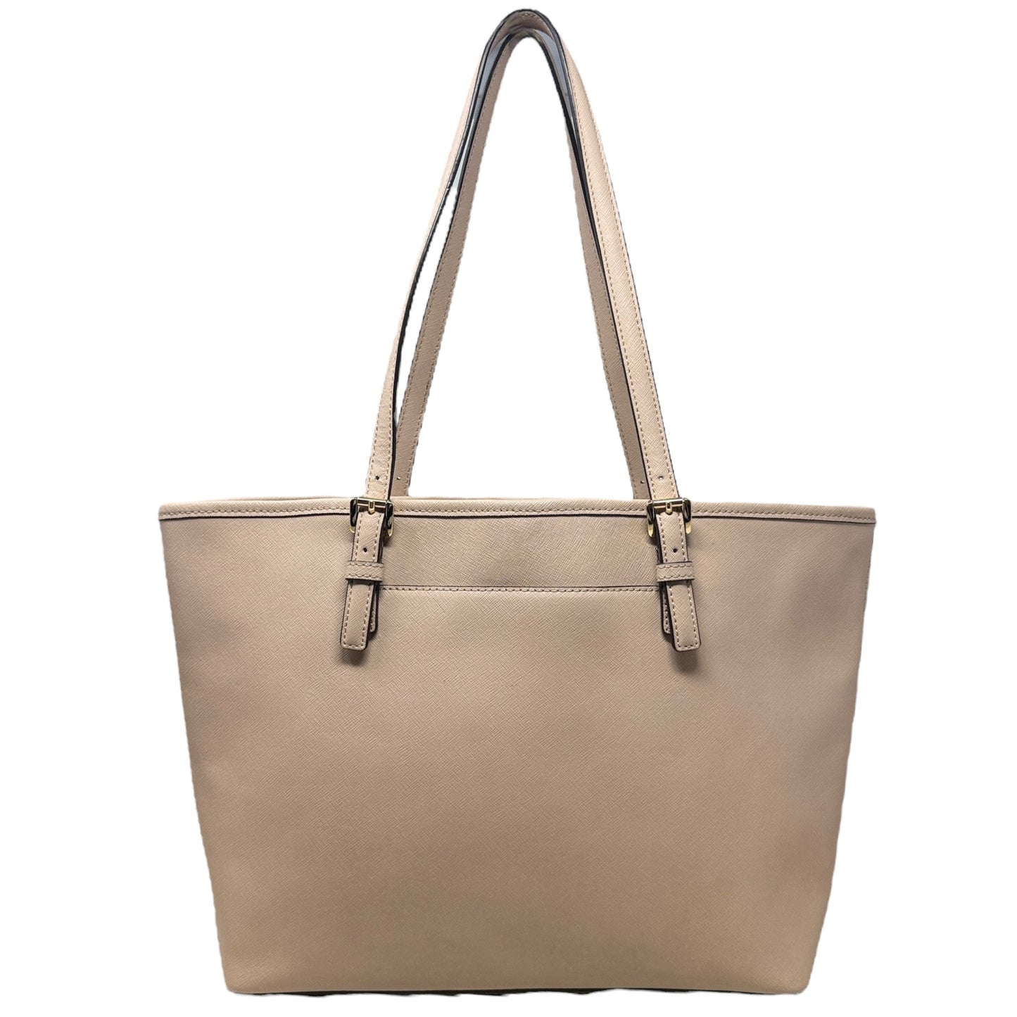 Jet Set Saffiano Leather Carryall In Ballet Designer By Michael Kors, Size: Medium