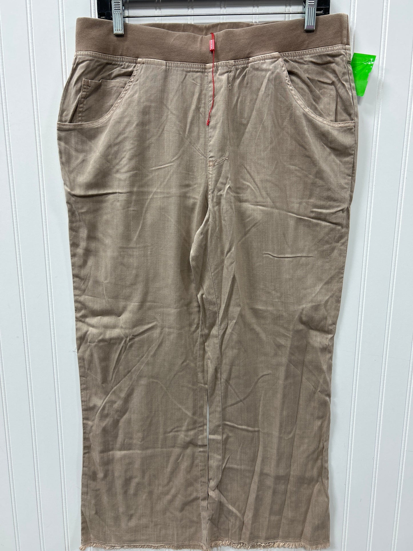 Pants Linen By Cmc In Tan, Size:L