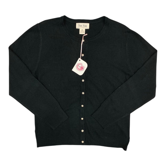 Sweater Cardigan By Cmc In Black, Size:Xl
