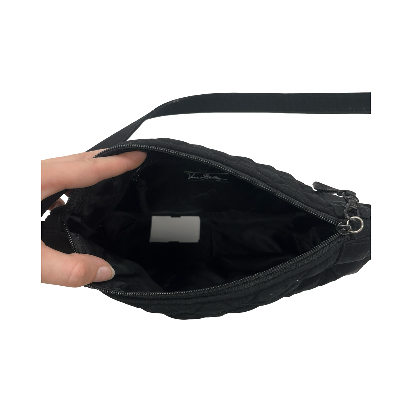 Handbag By Vera Bradley In Black, Size:Medium