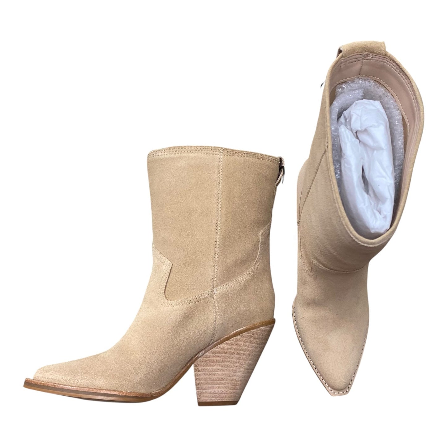 Boots Designer By Kaanas In Tan, Size:8