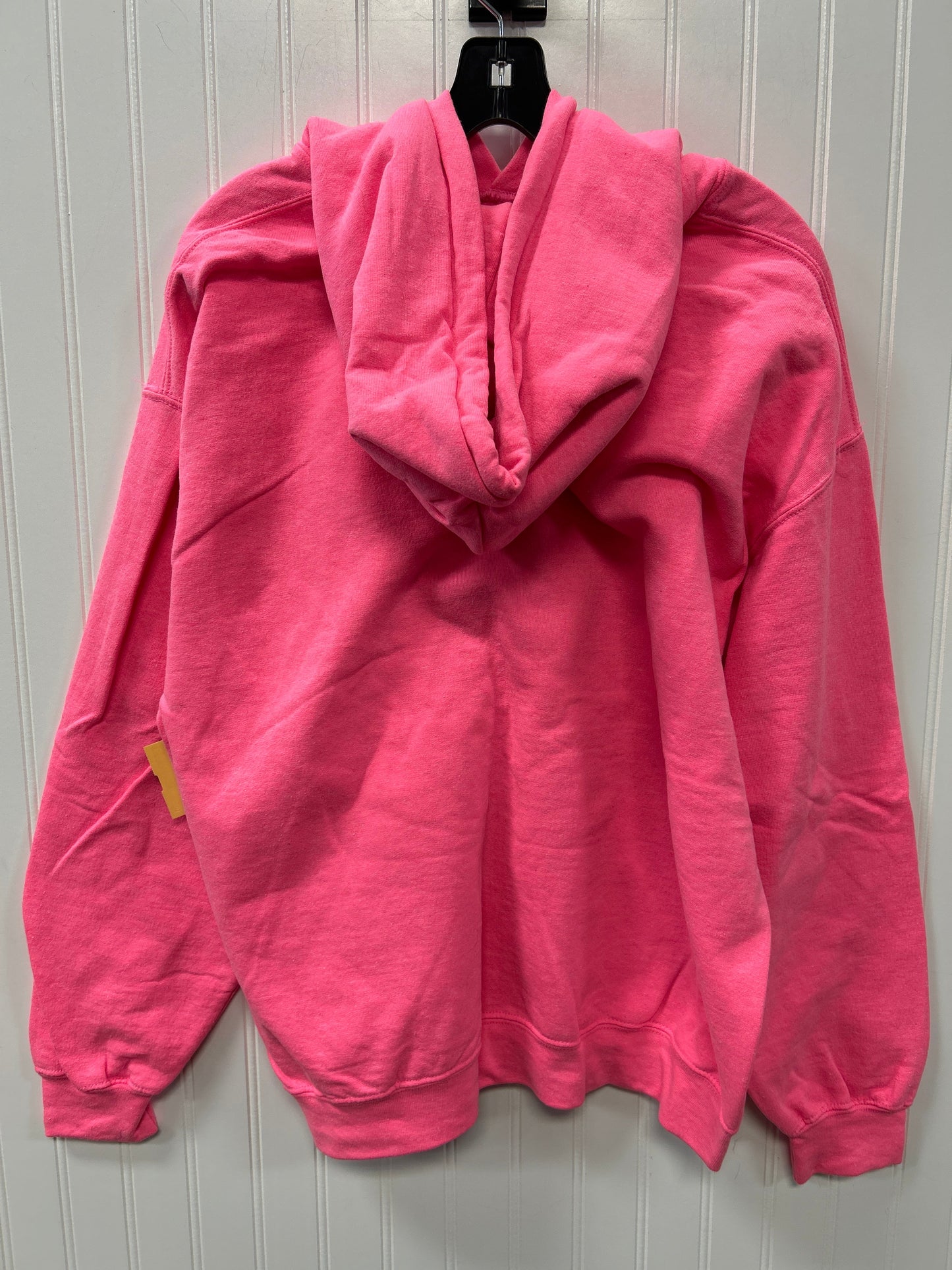 Sweatshirt Hoodie By Gildan In Pink, Size:L