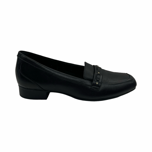 Shoes Flats By Clarks In Black, Size:7