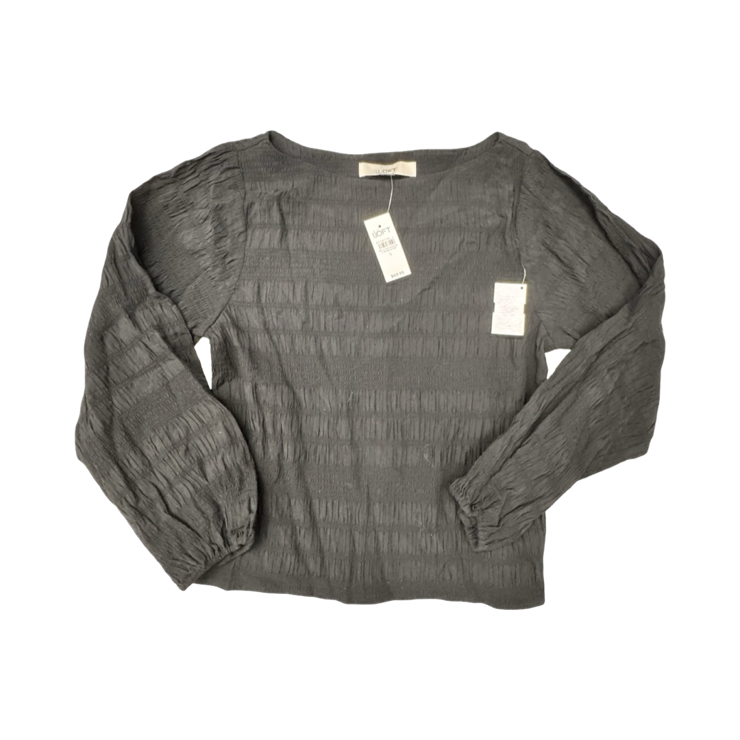 Top Ls By Loft In Black, Size:S
