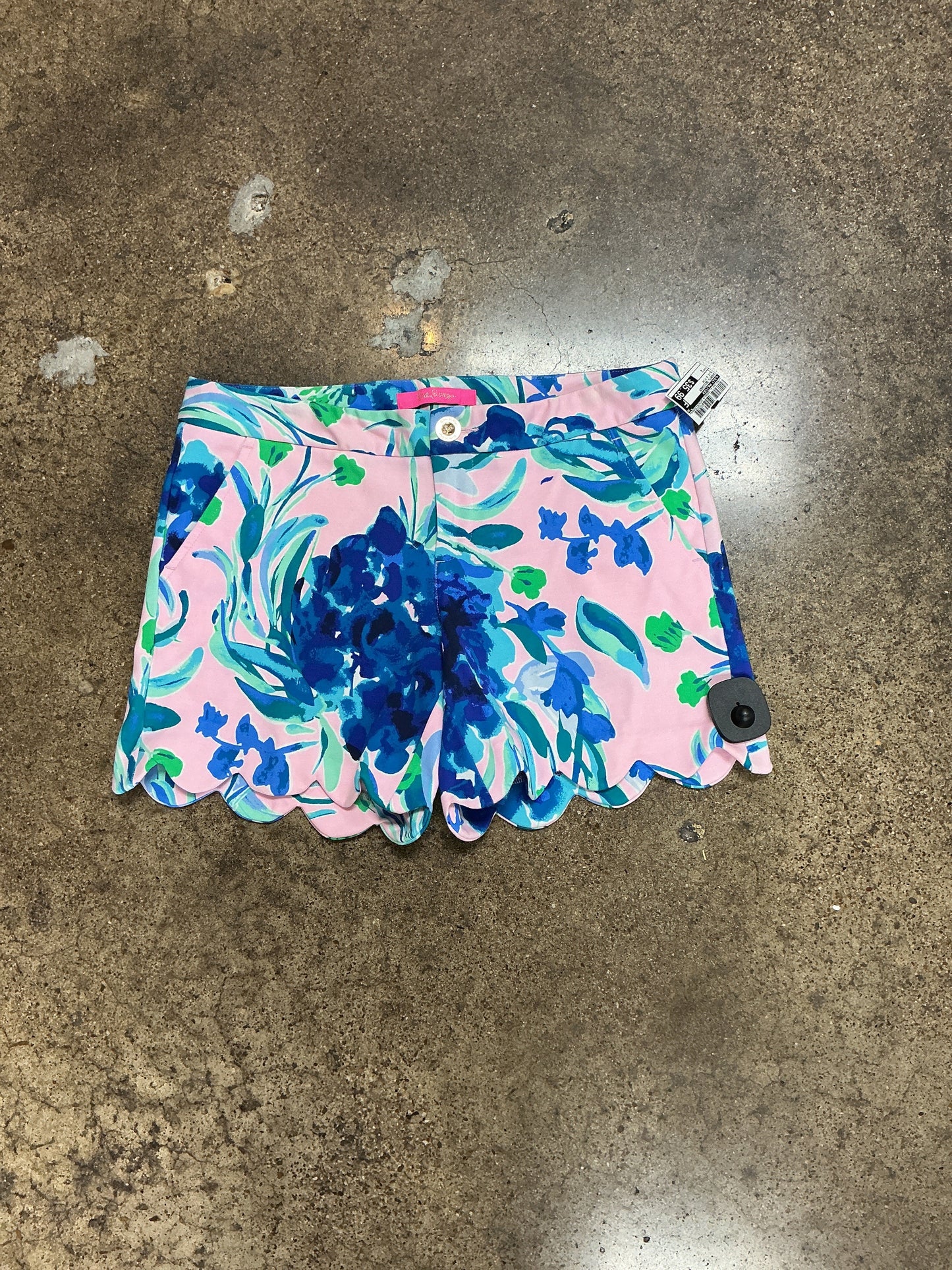 Shorts Designer By Lilly Pulitzer In Blue & Pink, Size:2