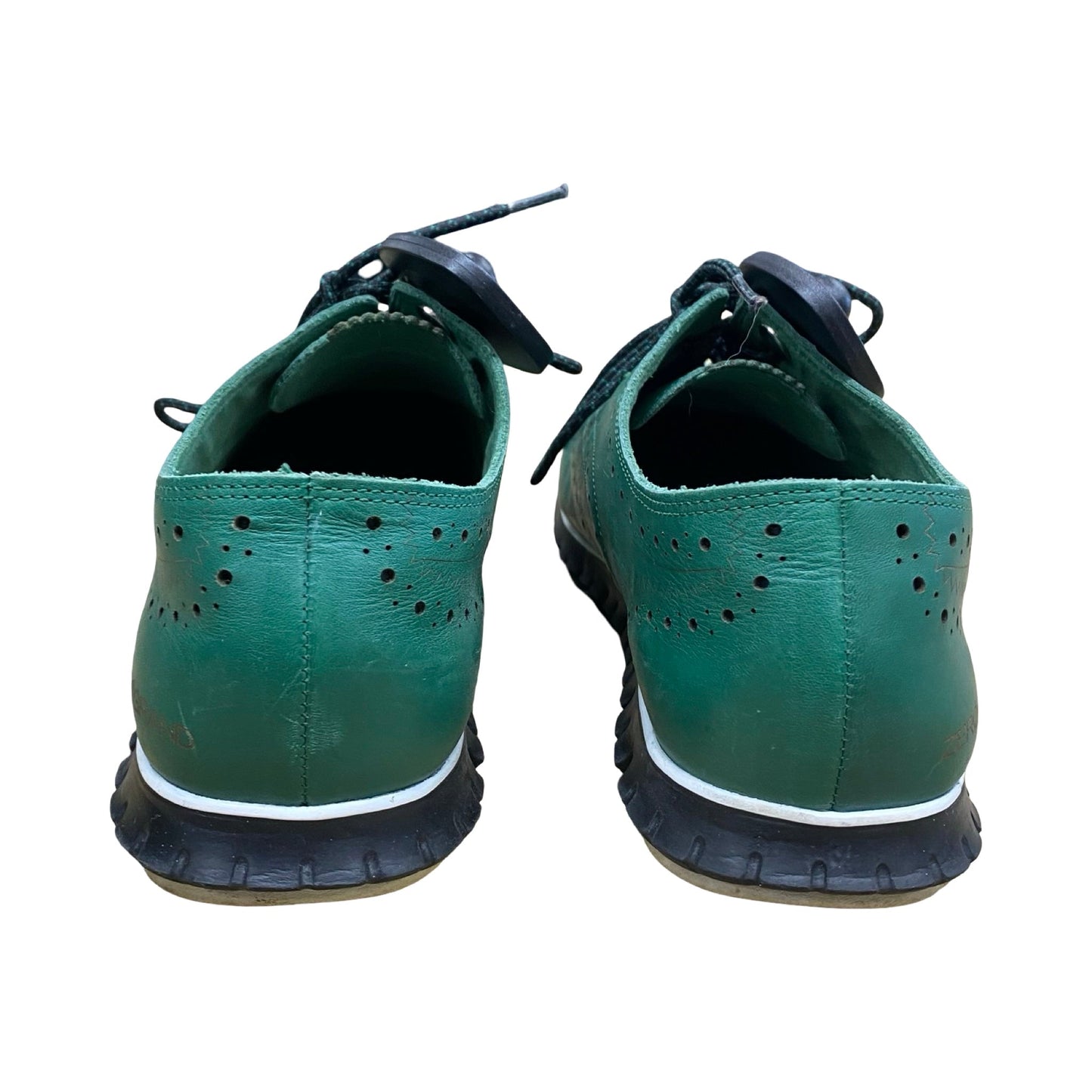Shoes Flats By Cmc In Green, Size:8.5