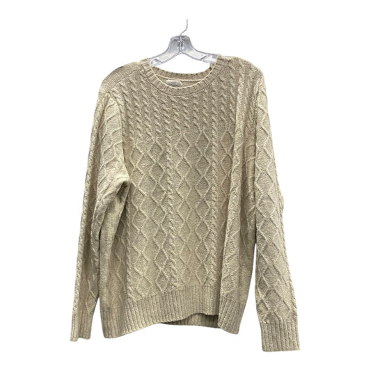 Sweater By St Johns Bay In Tan, Size:Xlp