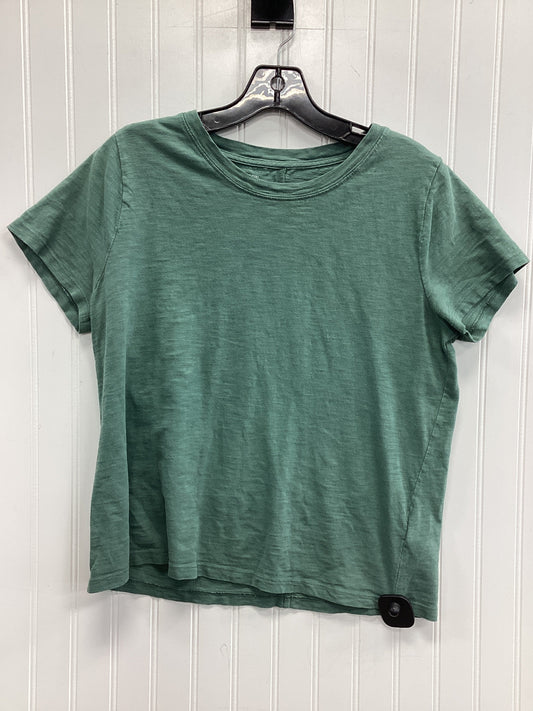 Top Ss Basic By J. Crew In Green, Size:L