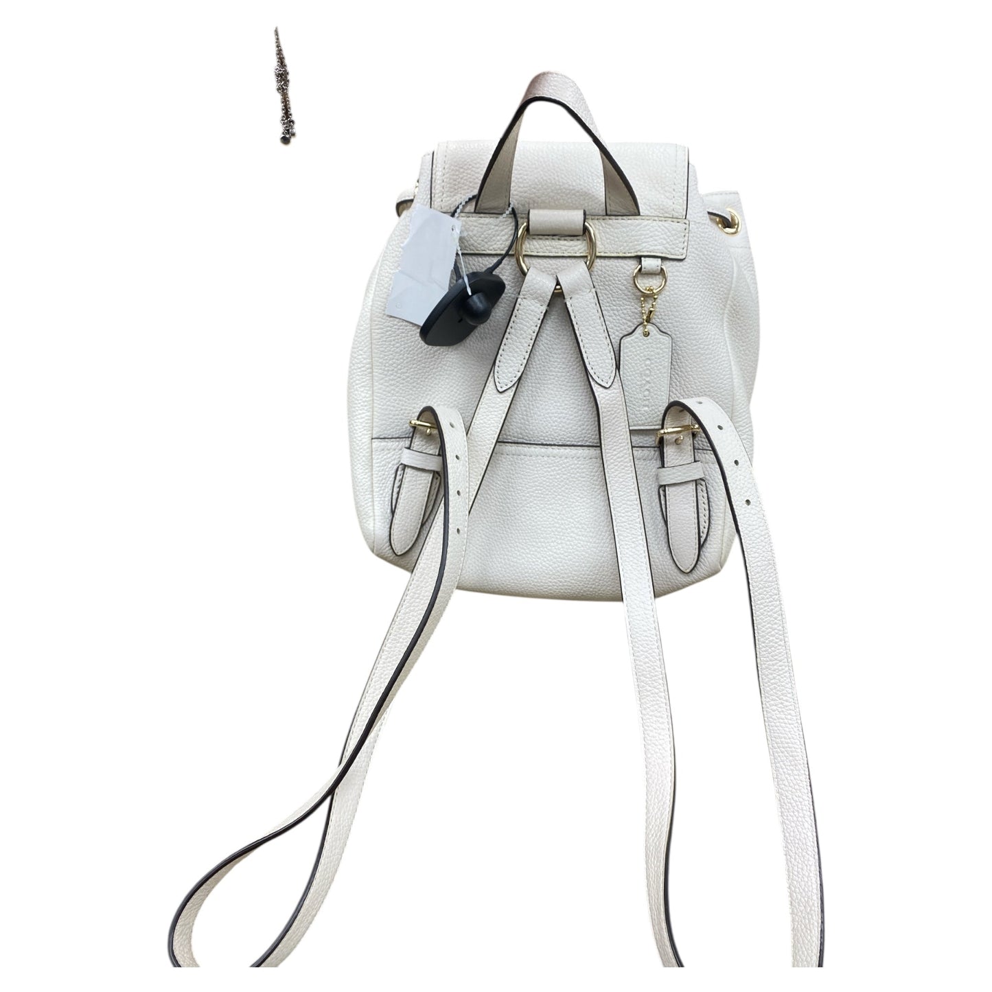 Backpack Designer By Coach In Ivory, Size:Small