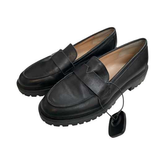 Shoes Flats By Banana Republic In Black, Size:10