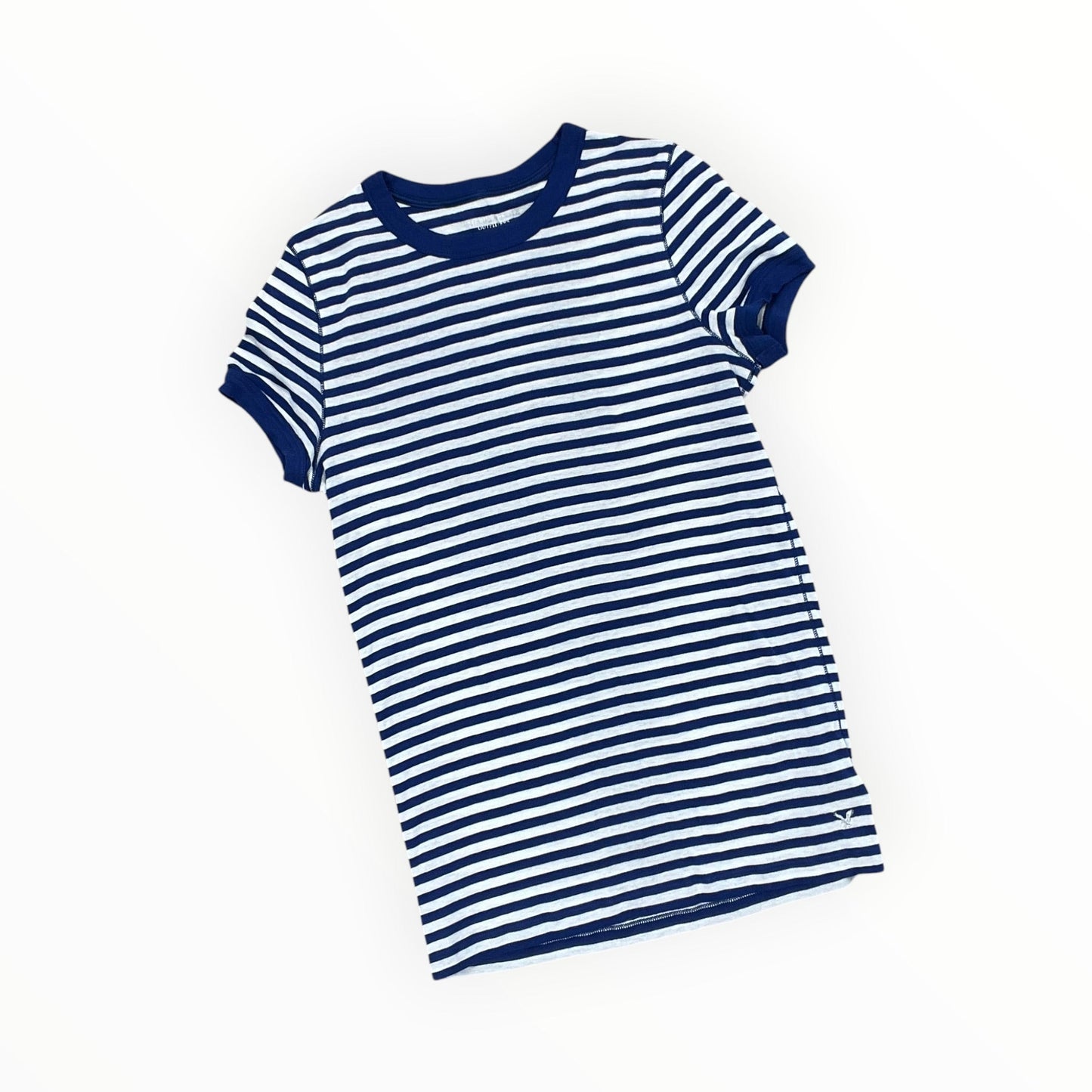 Top Ss By American Eagle In Blue & White, Size:L