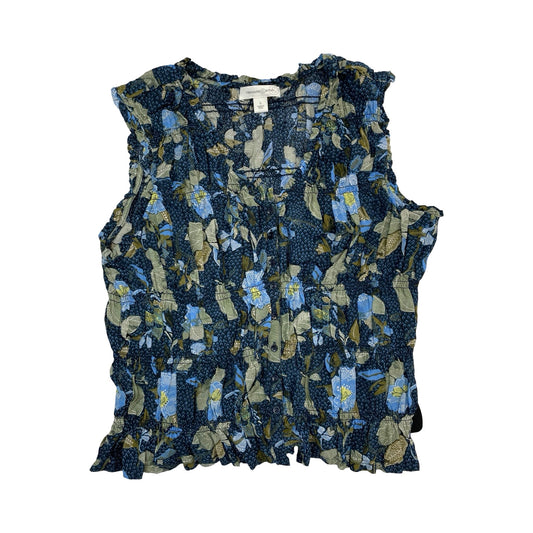Top Sleeveless By Treasure And Bond In Multi, Size:L