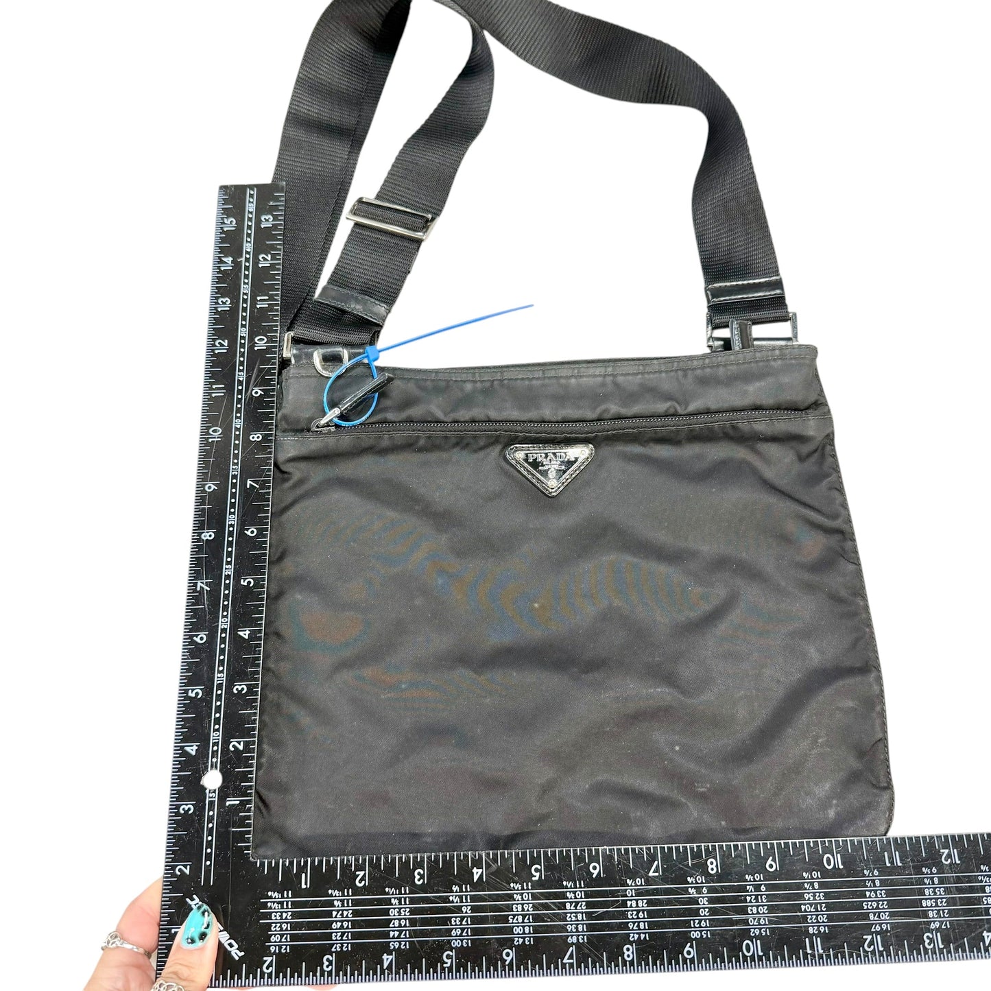Crossbody Luxury Designer By Prada, Size: Medium