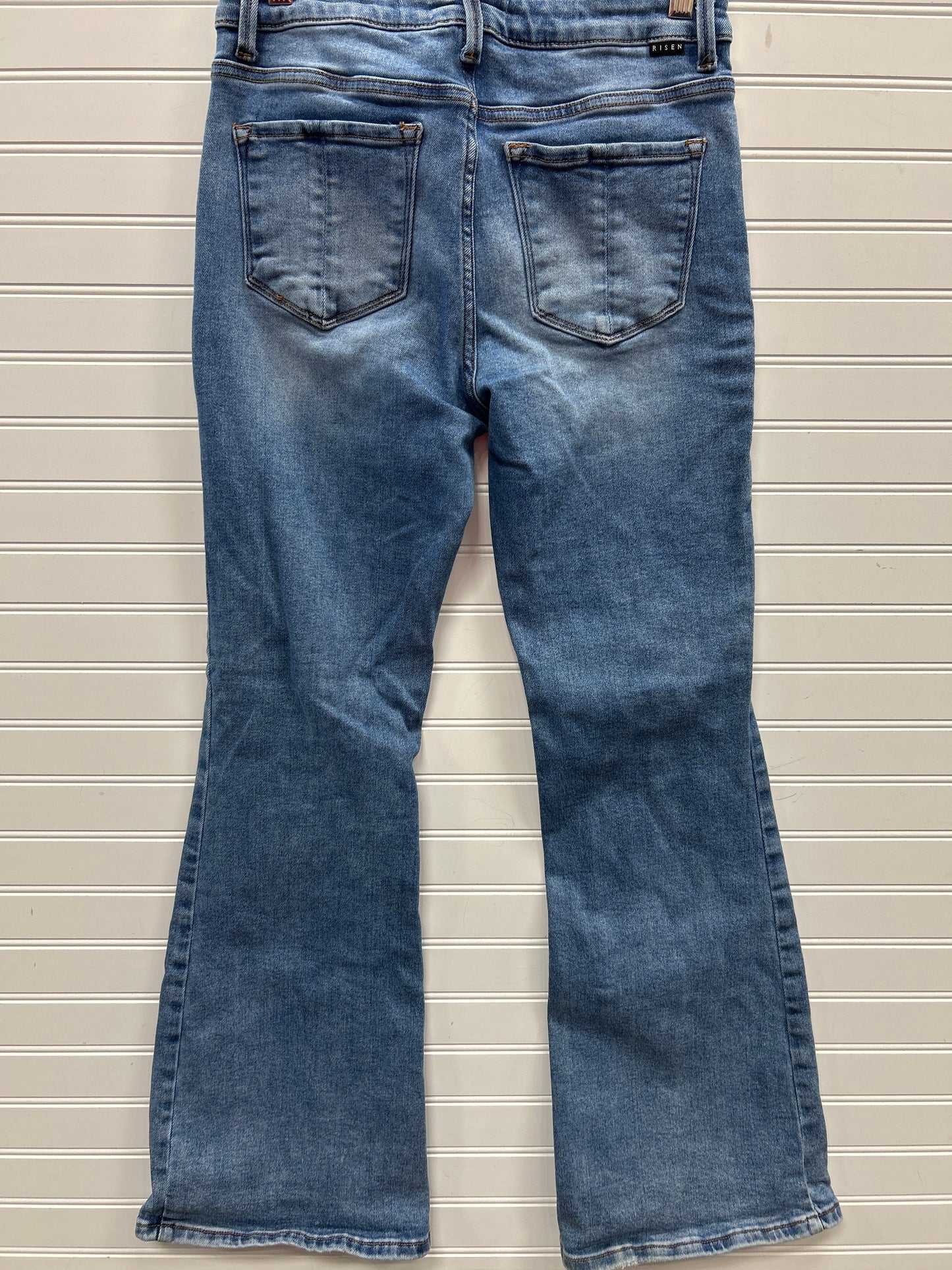 Jeans Flared By Risen In Blue Denim, Size:6