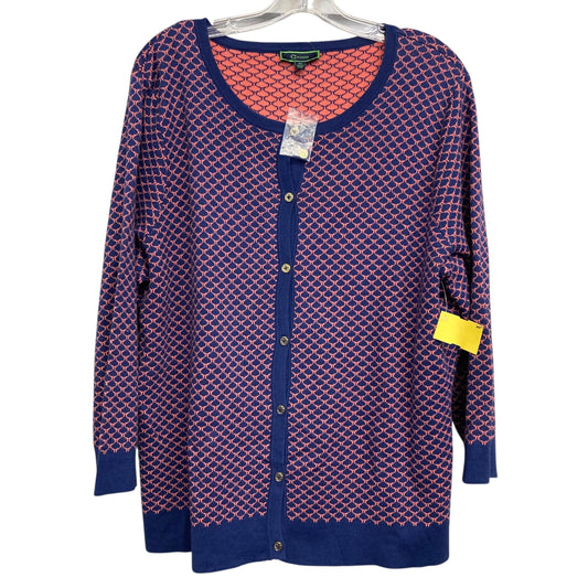 Sweater Cardigan By C Wonder In Blue, Size:Xl