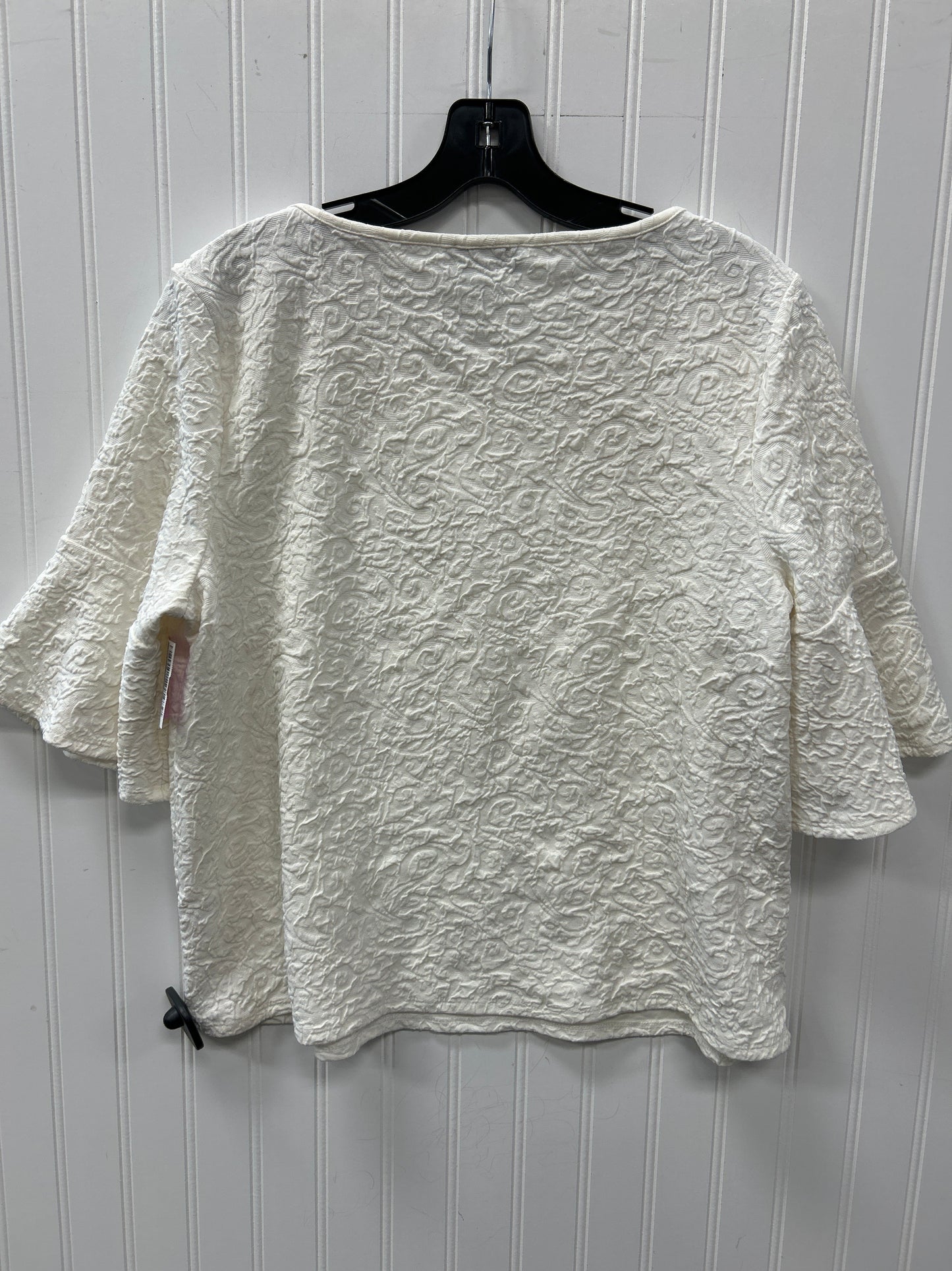 Top Ss By Cece In Cream, Size:L