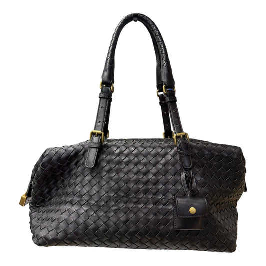 Handbag Luxury Designer By Bottega Veneta In Black, Size:Large