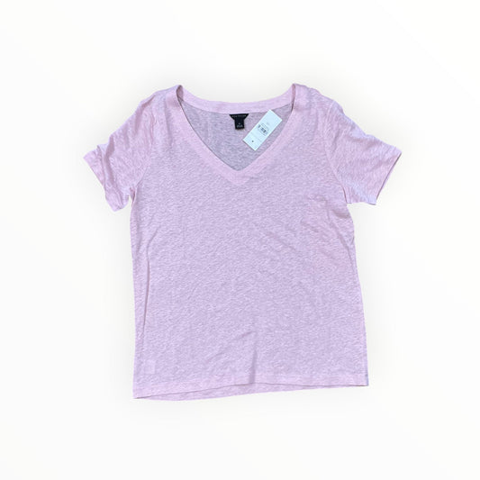 Top Ss Basic By Ann Taylor In Pink, Size:Xs