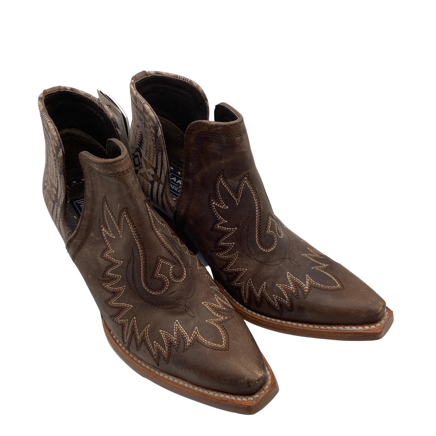 Boots Western By Cmc In Brown, Size: 6.5