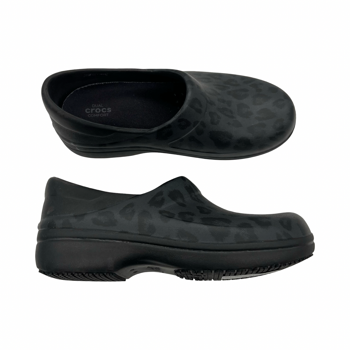 Shoes Flats By Crocs In Grey, Size:10