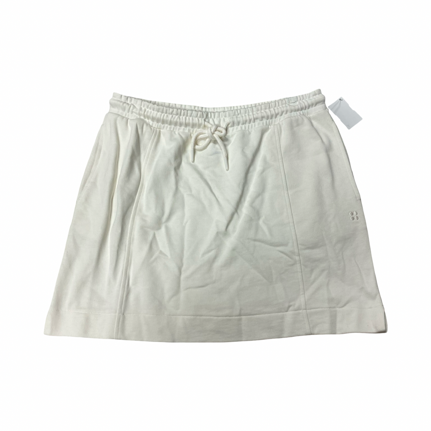 Athletic Skirt By Sweaty Betty In Cream, Size:8