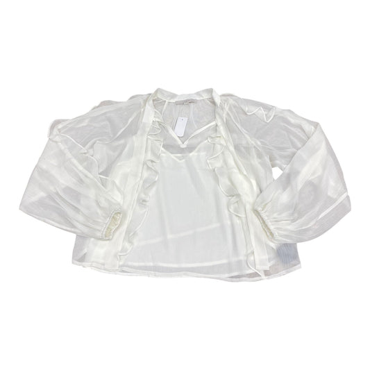 Top Ls By Loft In White, Size:S