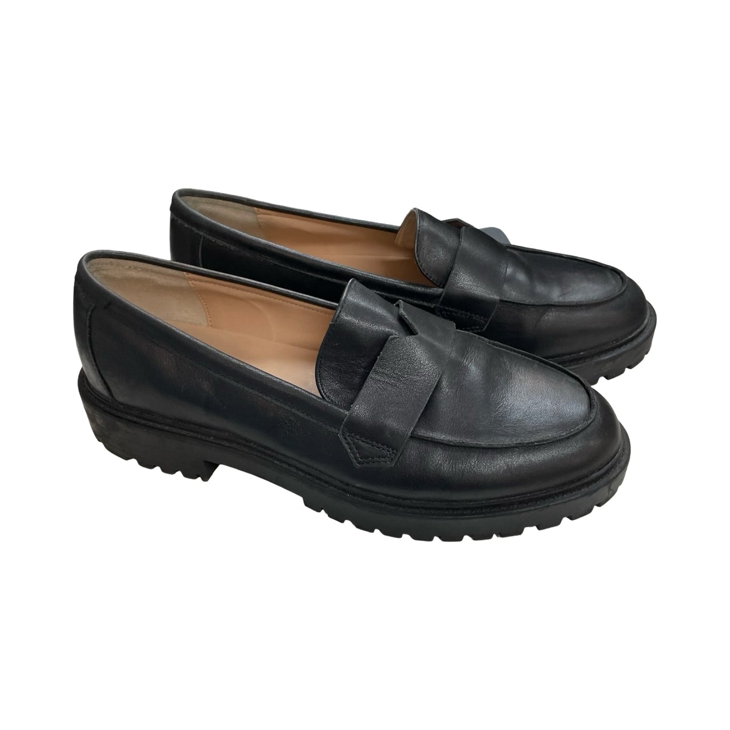 Shoes Flats By Banana Republic In Black, Size:10