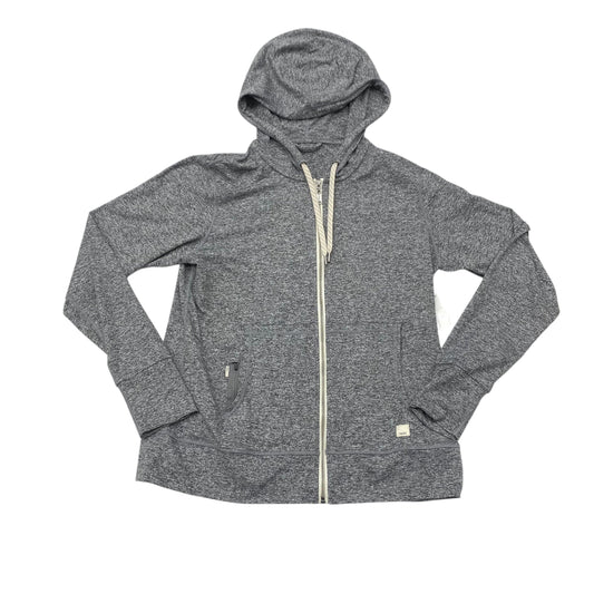 Athletic Sweatshirt Hoodie By Vuori In Grey, Size:L