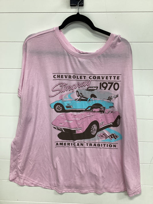 Top Ss By Terra & Sky In Pink, Size:4X