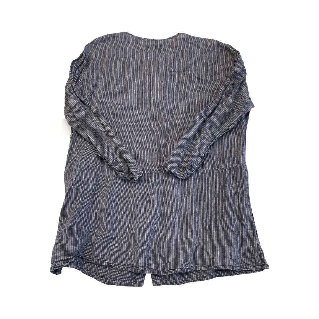 Top Ls By Flax In Grey, Size:S
