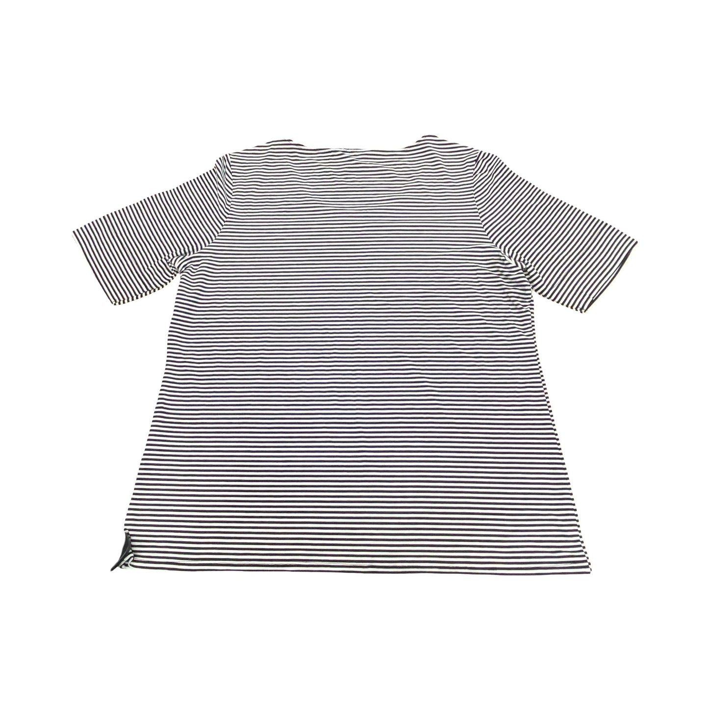Top Ss By Chicos In Striped Pattern, Size:Xl